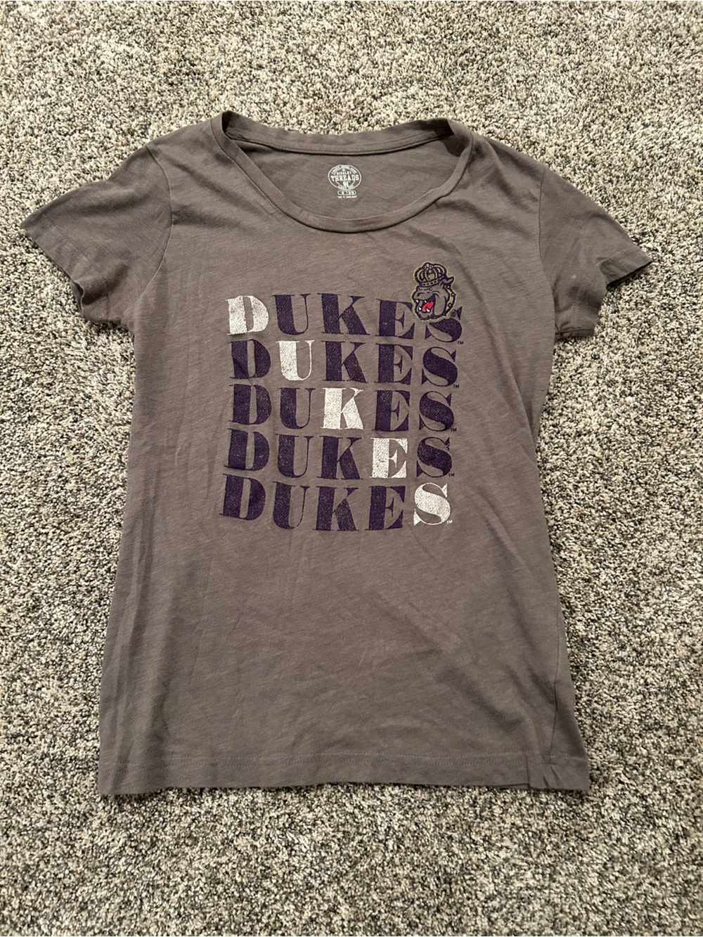 Gray 'Dukes' Graphic Tee